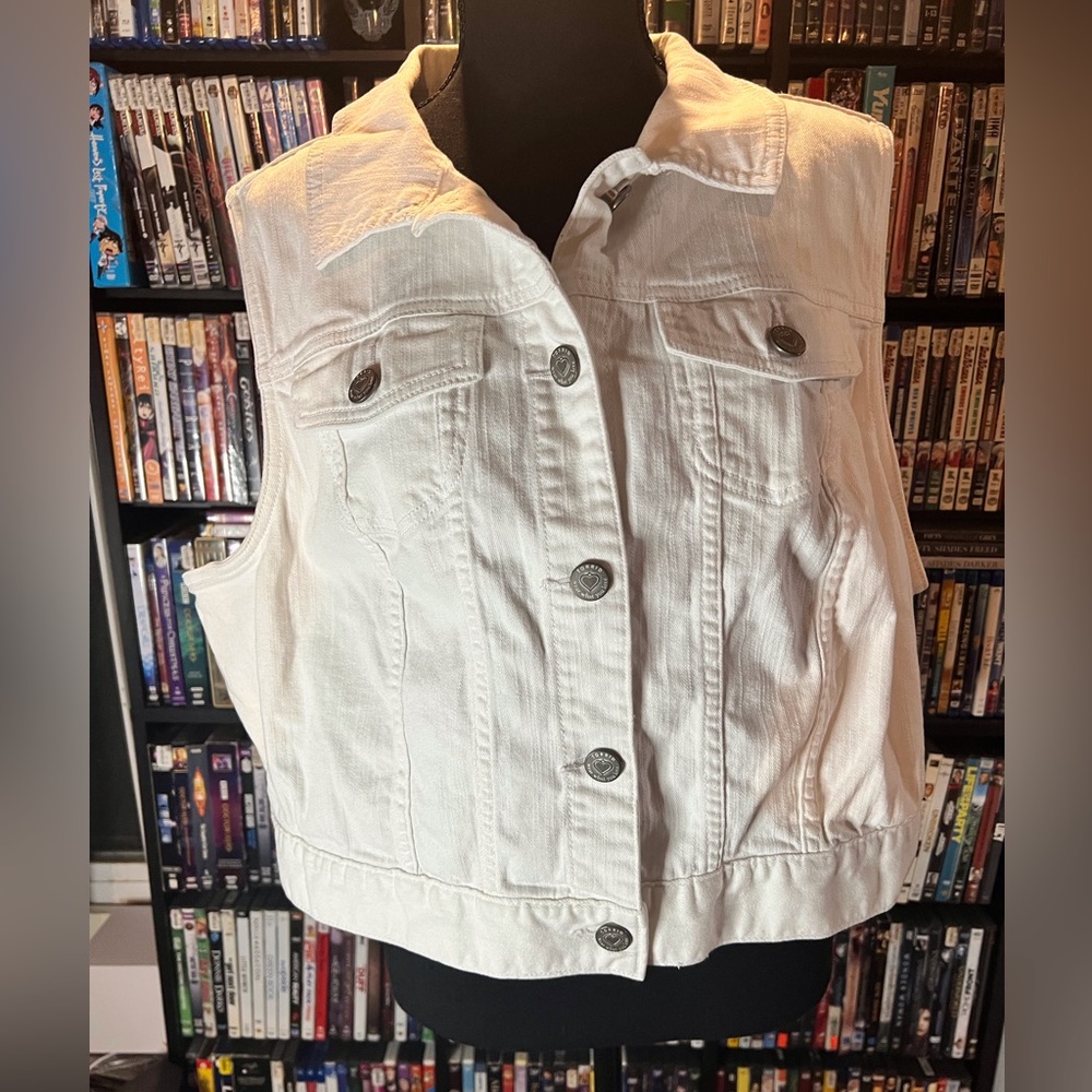 Torrid denim vest